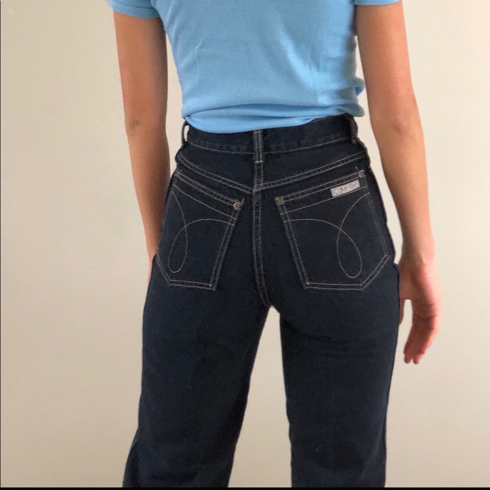 80 Calvin Klein high waisted jeans